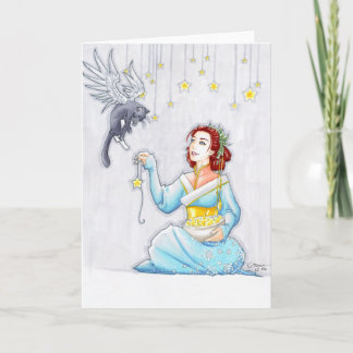 Kleiner Helfer Feiertagskarte