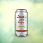 Kleiner Helferbär des Weihnachtsmanns kann Fenster Fensteraufkleber (Blatt 3)