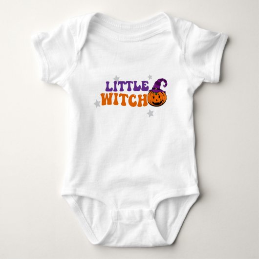 Kleiner Hexenlöffelanzug Baby Strampler (Vorderseite)