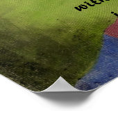 "Kleiner Hirte" Das Lamm Gottes mit Mädchen schlaf Poster (Ecke)