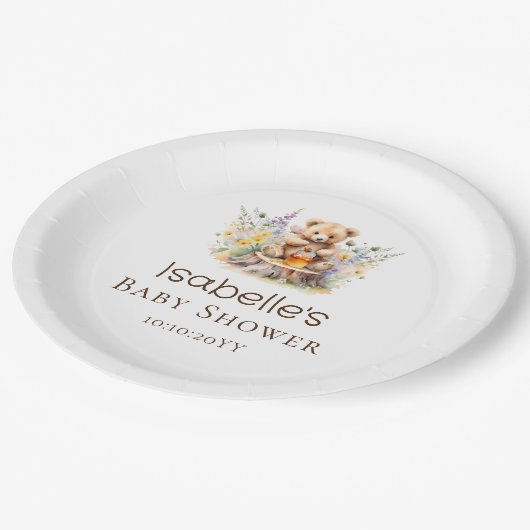 Kleiner Honig auf The Way Books for Baby Shooter Pappteller (Schrägansicht)