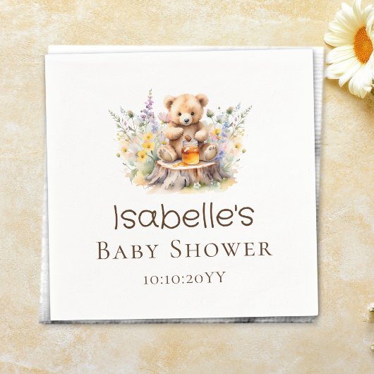 Kleiner Honig auf The Way Books for Baby Shooter Serviette