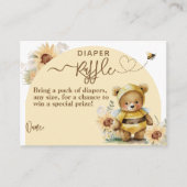 Kleiner Honigbienenwüstenduschendusche Begleitkarte (Vorderseite)