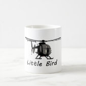 Kleiner Hubschrauber des Vogel-MH-6 Kaffeetasse (Mittel)
