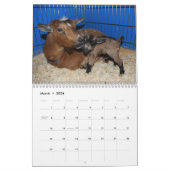 Kleiner Hügel-Bauernhof-extremer Kalender (Mär 2026)