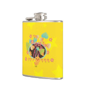 Kleiner Hühnerspass Flachmann (Links)