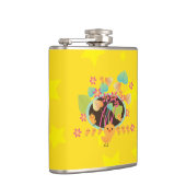 Kleiner Hühnerspass Flachmann (Rechts)