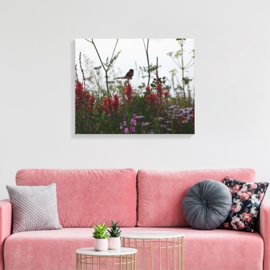 kleiner Hummingvogel Leinwanddruck (Insitu (Wohnzimmer))