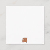 Kleiner Hund Begleitkarte (Rückseite)