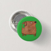 Kleiner Hund Button (Vorne & Hinten)