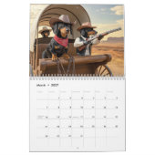 Kleiner Hund Cowboy-Kalender Kalender (Mär 2027)