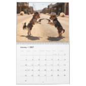 Kleiner Hund Cowboy-Kalender Kalender (Jan 2027)