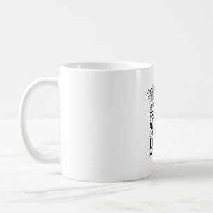 Kleiner Hund Liebt Dich Vintage-Typografie-Design_ Kaffeetasse