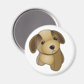 Kleiner Hund Magnet (Vorderseite/Rückseite)