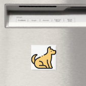 Kleiner Hund Magnet (In Situ (Geschirrspüler))