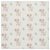 Kleiner Hund mit Schmetterling Stoff (Muster)