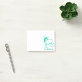 Kleiner Hund Post-it Klebezettel (Büro)