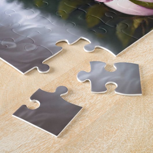 Kleiner Hund und Rose Puzzle (Seite)