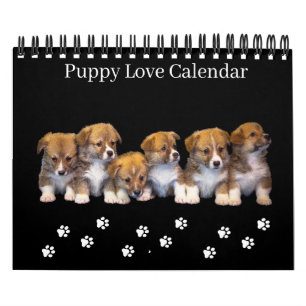 Kleiner Hunde-Liebender Kalender