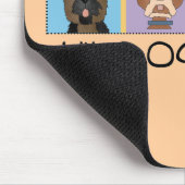 Kleiner Hundeliebhaber-T-Shirts und Geschenke Mousepad (Ecke)