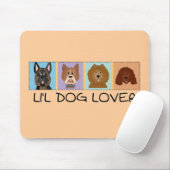Kleiner Hundeliebhaber-T-Shirts und Geschenke Mousepad (Mit Mouse)