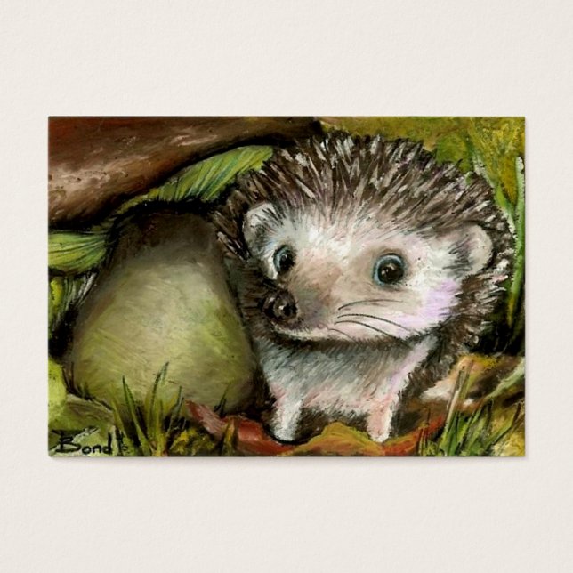 Kleiner Igel ACEO Drucke (Vorderseite)