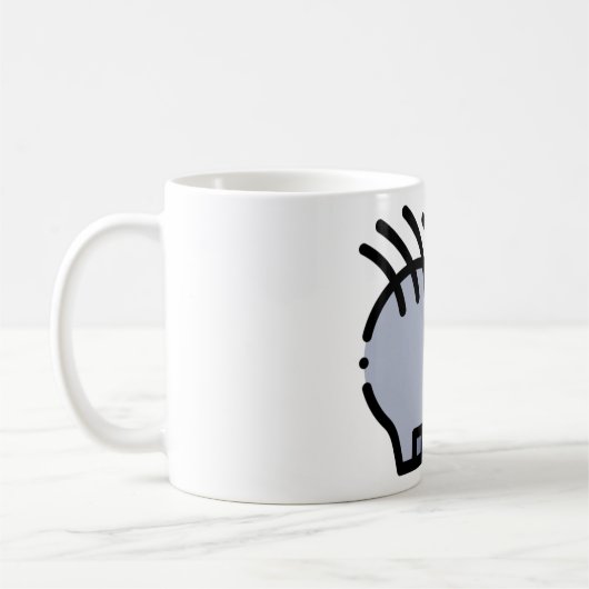 Kleiner Igel Kaffeetasse (Links)