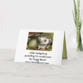 Kleiner Igel Karte (Rückseite)