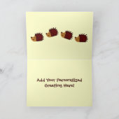 Kleiner Igel! Karte (Innenseite)