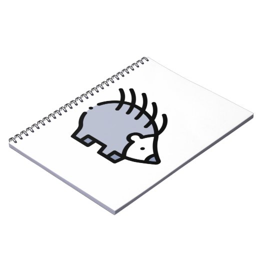 Kleiner Igel Notizblock (Linke Seite)