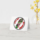 Kleiner Jack Running Club Karte (Gelbe Blume)