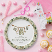Kleiner Jäger Ente oder Hirsch Jagd Tarngeschichte Pappteller (Party)