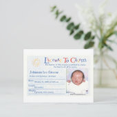 kleiner Jak Postkarte (Stehend Vorderseite)