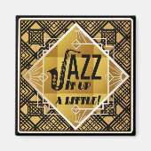 kleiner Jazzmagnet Magnet (Vorne)