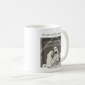 Kleiner Junge an der Manger-Merry-Weihnachtsfeier Kaffeetasse (VorderseiteRechts)