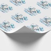 Kleiner Junge Erdnuss Geschenkpapier (Ecke)