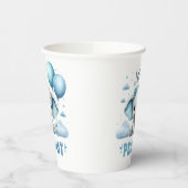 Kleiner Junge Erdnuss Pappbecher (Links)