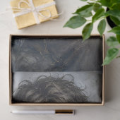 Kleiner Junge fischt am Bach Seidenpapier (Geschenk)