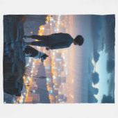 kleiner Junge Fleecedecke (Vorderseite (Horizontal))