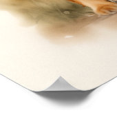 Kleiner Junge und Goldene Retriever Poster (Ecke)