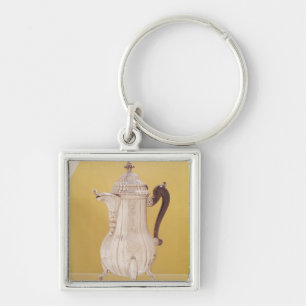 Kleiner Kaffeetopf Schlüsselanhänger