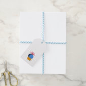 Kleiner Kaktus Geschenkanhänger (Mit Garn)