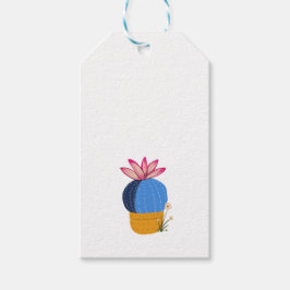 Kleiner Kaktus Geschenkanhänger