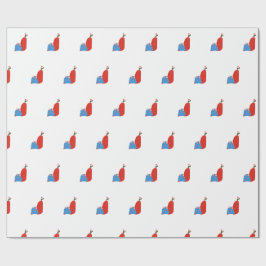 Kleiner Kaktus Geschenkpapier