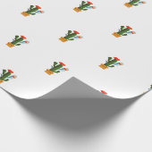 Kleiner Kaktus Geschenkpapier (Ecke)
