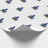 Kleiner Kaktus Geschenkpapier (Ecke)
