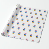 Kleiner Kaktus Geschenkpapier (Ungerollt)