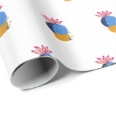 Kleiner Kaktus Geschenkpapier (Rolleneckpunkt)
