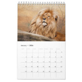 Kleiner Kalender 2026 mit wild lebenden Tieren (Jan 2026)