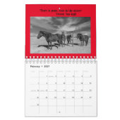Kleiner Kalender mit zwei Seiten, weiß (Feb 2027)